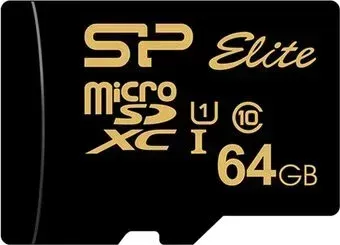 Silicon-Power Elite Gold microSDXC SP064GBSTXBU1V1G 64GB