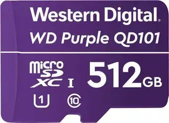 WD Purple SC QD101 microSDXC WDD512G1P0C 512GB