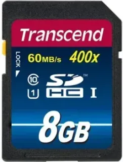 Transcend SDHC Class 10 UHS-I Premium 8Gb (TS8GSDU1)