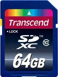 Transcend SDXC Class 10 64 Гб (TS64GSDXC10)