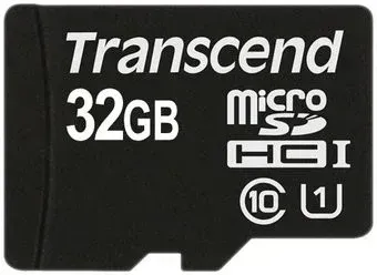 Transcend microSDHC Class 10 UHS-I 32GB (TS32GUSDCU1)