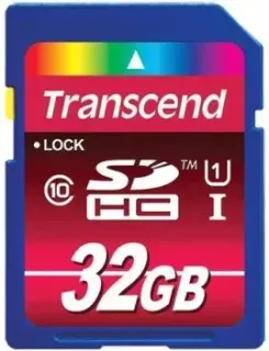 Transcend SDHC Class 10 UHS-I 32Gb (TS32GSDHC10U1)