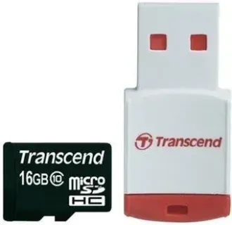 Transcend microSD (Class 10) 16GB (TS16GUSDHC10-P3)