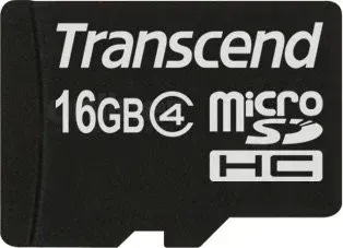 Transcend microSDHC (Class 4) 16GB (TS16GUSDC4)