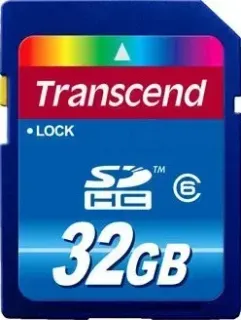 Transcend SDHC Class 6 32 Гб (TS32GSDHC6)