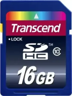 Transcend SDHC Class 10 16 Гб (TS16GSDHC10)