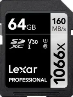 Lexar Professional 1066x SDXC LSD1066064G-BNNNG 64GB