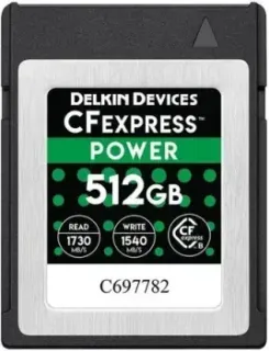 Delkin Devices Power CFexpress DCFX1-512 512GB