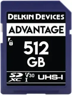 Delkin Devices SDXC Advantage UHS-I 512GB