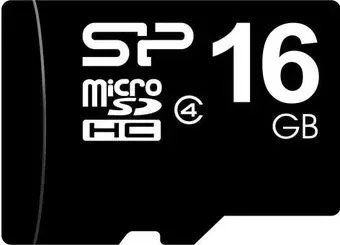Silicon-Power microSDHC Class 4 SP016GBSTH004V10 16GB
