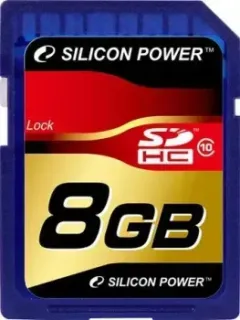 Silicon-Power SDHC Class 10 8 Гб (SP008GBSDH010V10)