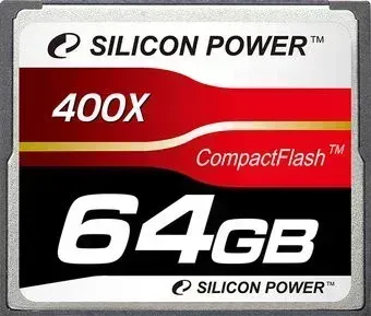 Silicon-Power 400X Professional CompactFlash 64 Гб (SP064GBCFC400V10)