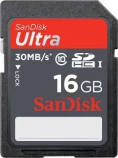 SanDisk Ultra SDHC (Class 10) UHS-I 16GB (SDSDU-016G)