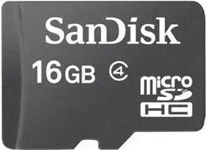 SanDisk microSDHC (Class 4) 16 Гб (SDSDQM-016G-B35А)