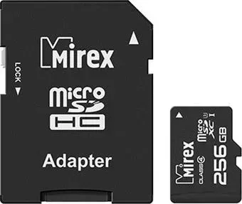 Mirex microSDXC 13613-AD3UH256 256GB (с адаптером)