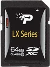 Patriot LX SDXC (Class 10) 64GB (PSF64GSDXC10)