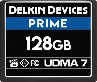 Delkin Devices Prime CF UDMA 7 DDCFB1050128 128GB