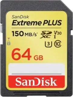 SanDisk Extreme PLUS SDSDXW6-064G-GNCIN SDXC 64GB