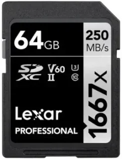 Lexar LSD64GCB1667 SDXC 64GB