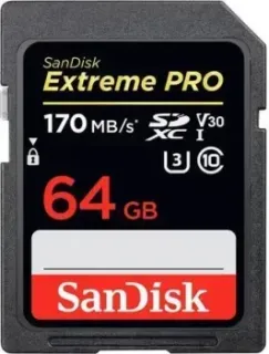 SanDisk Extreme PRO SDXC SDSDXXY-064G-GN4IN 64GB