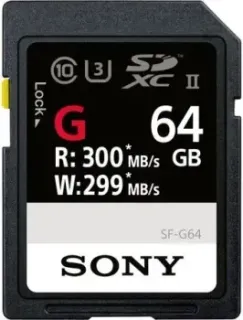 Sony SDXC SF-G Series UHS-II 64GB