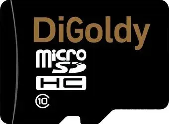 DiGoldy microSD (Class 10) 8GB [DG008GCSDHC10-W/A-AD]