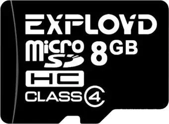Exployd microSDHC (Class 4) 8GB [EX008GCSDHC4-W/A-AD]