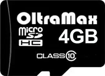 OltraMax microSDHC Class 10 4GB