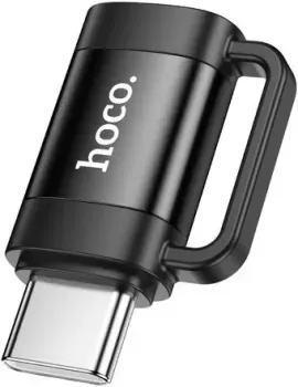 Hoco UA31E USB Type-C - Lightning (черный)