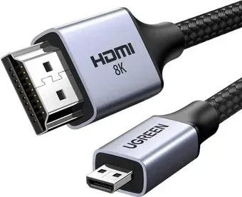 Ugreen HD164 15517 microHDMI - HDMI 8K (2 м, черный)