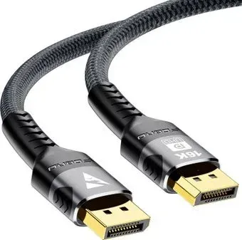 USBTOP DisplayPort - DisplayPort v2.1 (оплетка, 3 м, черный)