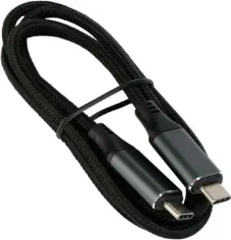 Cablexpert USB Type-C - USB Type-C CC-USB4-CMCM-BR-1M (1 м, черный)