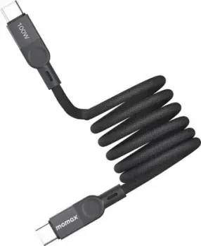 Momax DC35D USB 3.2 Gen2 Type-C - USB 3.2 Gen2 Type-C (1 м, черный)