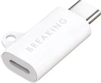 Breaking 24567 Y01 Lightning - USB Type-C (белый)