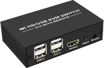USBTOP HDMI 4K USB2.0/USB-C