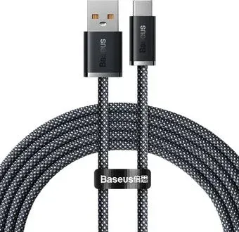 Baseus Dynamic Series Fast Charging Data Cable 100W USB Type-A - USB Type-C (2 м, серый)