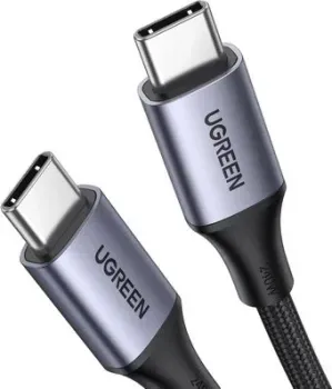 Ugreen US535 90440 USB Type-C - USB Type-C (2 м, черный)