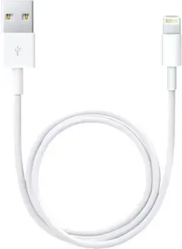 Apple USB 2.0 Type-A - Lightning (0.5 м, белый)