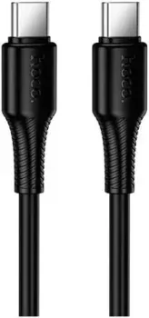 Hoco X120 USB Type-C - USB Type-C (1 м, черный)