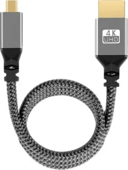 USBTOP MicroHDMI - HDMI 4K (1.5 м, черный)