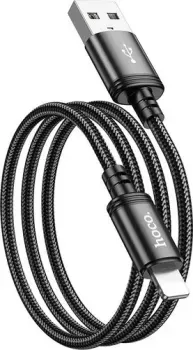 Hoco X89 USB Type-A - Lightning (1 м, черный)