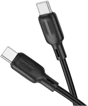 Borofone BX113 USB Type-C - USB Type-C (1 м, черный)