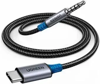Ugreen CM734 35056 USB Type-C - 3.5 Jack (1 м, черный)