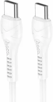 Hoco X37 60W USB Type-С - USB Type-С (1 м, белый)