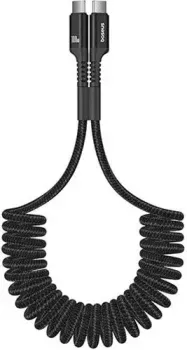 Baseus Fish-Eye Fast Charging USB Type-C - USB Type-C (1 м, черный)