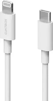Cuktech KLC-5497 USB Type-C - Lightning (1 м, белый)