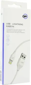 Digital Part LC-59 USB Type-A - Lightning (1 м, белый)