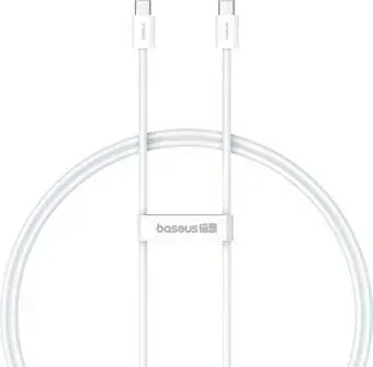 Baseus Superior Series 2 Fast Charging Data Cable 100W USB Type-C - USB Type-C (1 м, белый)