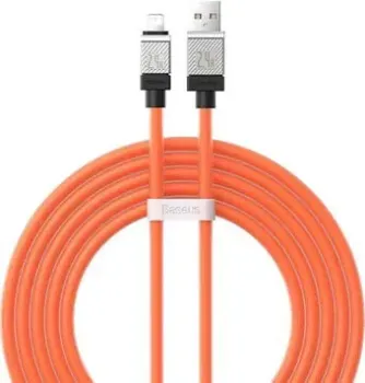 Baseus CoolPlay Series Fast Charging Data Cable 2.4A USB Type-A - Lightning (2 м, оранжевый)