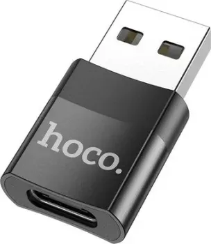 Hoco UA17 USB Type-C - USB Type-A (черный)